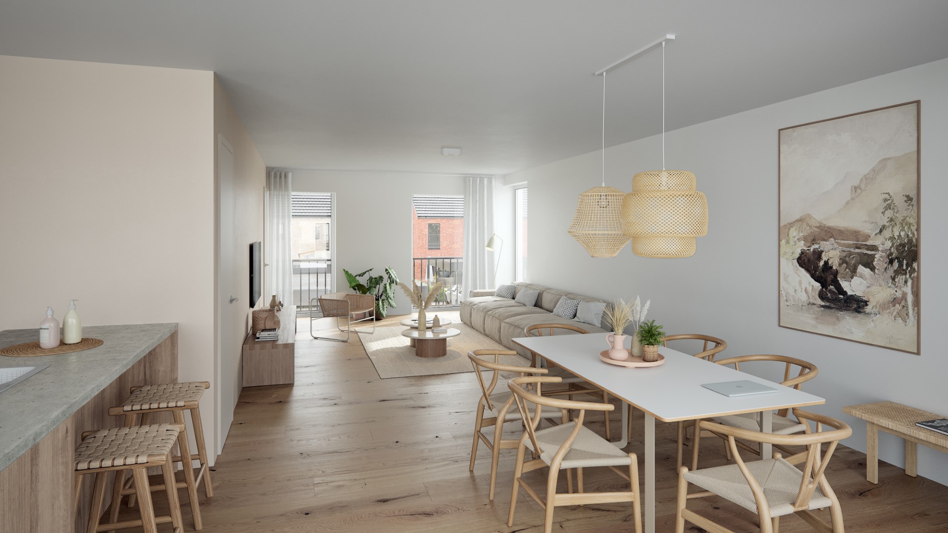 .d Lokeren stapelwoning